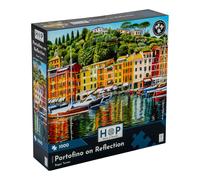 The House of Puzzles Portofino on Reflection 1000 Piece Jigsaw Puzzle