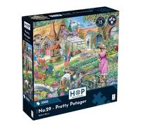 The House of Puzzles - Pretty Potager No.29 1000 Piece Jigsaw Puzzle