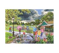 The House Of Puzzles, Puddles, 500 Piece Jigsaw Puzzle, Multi