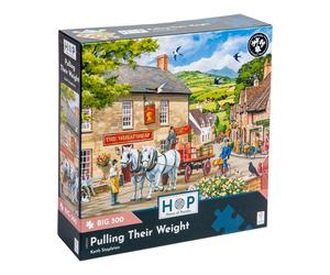 The House of Puzzles, Pulling Their Weight, BIG 500 Piece Jigsaw Puzzle