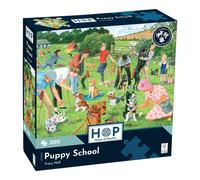The House of Puzzles - Puppy School Jigsaw Puzzle 500 Pieces