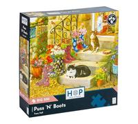 The House Of Puzzles, Puss 'n' Boots, Big 500 Piece Jigsaw Puzzle, Multi