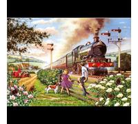 The House Of Puzzles, Railway Children, Big 500 Piece Jigsaw Puzzle, Multi