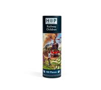 The House of Puzzles Railway Children Puzzle Tube | 150 Pieces | Steam Train Themed Mini Jigsaw | Miniature Jigsaws for Adults & Kids | Gifts & Stocking Fillers | Fun Family Games & Entertainment
