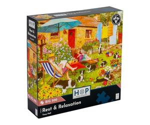 The House of Puzzles Rest & Relaxation, Big 500 Piece Jigsaw