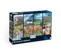 The House of Puzzles Roaming the Highlands, 4 x 500 Piece Jigsaw Pack