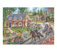 Rose Cottage, 1000 Piece Jigsaw Puzzle The House Of Puzzles Multi One Size