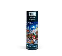 The House of Puzzles Santa's Express Jigsaw Puzzle Tube - 150 Piece