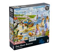 The House of Puzzles, Sea Shore Breezes, BIG 500 Piece Jigsaw Puzzle