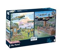 The House of Puzzles Sky Patrol, 2 x Big 500 Piece Jigsaw Multipack