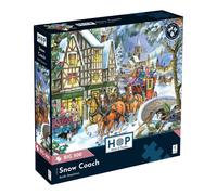The House of Puzzles, Snow Coach, BIG 500 Piece Jigsaw Puzzle