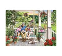 The House of Puzzles - Storytime Jigsaw - Big 500 Piece Jigsaws For Adults, Extra Large Pieces, Artist Illustrated, Scenic Landscape, Deluxe Puzzle Gifts