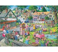 The House of Puzzles - Summer Green Jigsaw - 1000 Piece Jigsaws For Adults, Artist Illustrated, Scenic Landscape, Deluxe Puzzle Gifts