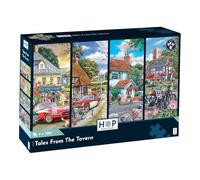 The House of Puzzles Tales from the Tavern, 4 x 500 Piece Jigsaw Pack