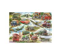 The House of Puzzles At The Allotment - Big 500 Piece Jigsaw Puzzle
