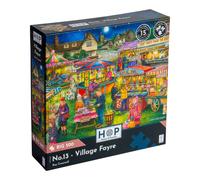 The House of Puzzles Village Fayre BIG 500 Jigsaw Puzzle