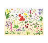 The House of Puzzles Wildflowers Jigsaw - 1000 Piece Jigsaws For Adults, Artist Illustrated, Scenic Landscape, Deluxe Puzzle Gifts