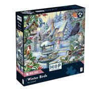 The House of Puzzles, Winter Birds, BIG 500 Piece Jigsaw Puzzle