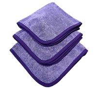 THE HOUSE OF RAGS Mister Twister -Exterior Microfiber Towels,16x16 inches, 70/30 Premium Korean Microfiber, 600 GSM, Purple, (3 Pack)