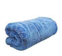 THE HOUSE OF RAGS The Goat - Heavy Duty Absorbent Microfiber Drying Towel, 70/30 Premium Korean Quality, for Cars Detailing, Trucks, SUV's, 27.5x27.5 inches, Twist Loop, 2300 GSM, Blue