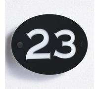 The House Sign Company - Cheltenham House Number Plaques for Outside - Personalised Weatherproof Door Signs and Plaques for Home
