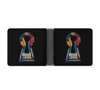 The Housemaid Classic Bifold Wallet for Men PortableID Window Large Capacity Slim Leather Wallets
