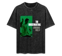 The Housemartins London 0 Hull 4 Mens T-Shirt Black Graphic Unisex Tee Shirt 3XL
