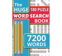 The Huge Word Search Book: 180 Mega Puzzles • 7,200 Unique Words • Hours of Brain-Boosting Fun