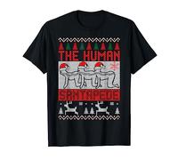 The Human Santapede Ugly Christmas Sweater Xmas T-shirt T-Shirt