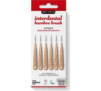 THE HUMBLE CO. - Bamboo Interdental Brush - Size 2-0.5 mm - Developed by Dentists - Designed in Sweden - Sustainable & Reusable - Vegan & Cruelty-Free - Eco-Friendly Packaging - 6p