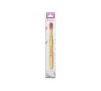 The Humble Co. Bamboo Kids Toothbrush Purple | Ultra-Soft Bristles | Biodegradable, Eco-Friendly, Vegan for Your Everyday Oral Care, Dentist Approved (1 Pack)