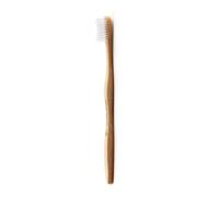 The Humble Co. Bamboo Toothbrush White | Soft Bristles | Biodegradable, Eco-Friendly, Vegan for Your Everyday Oral Care, Dentist Approved (1 Pack)