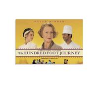 The Hundred-Foot Journey Poster Canvas - Vibrant Culinary Tale, Perfect Kitchen Wall Art Decor (4) Artworks Picture Print Poster Wall Art Painting Canvas Decor Home Posters 12x18inch(30x45cm)