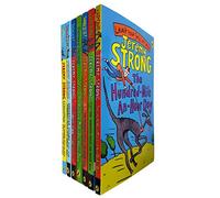 The Hundred-Mile-An-Hour Dog Series 7 Books Set By Jeremy Strong (Kapow!,Bark! Bark! -Return, Whizz! -Lost, Wanted!, Doggy!-Goes for Gold!, Squelch!-Christmas Chaos, Whoosh!-Kidnapped!)