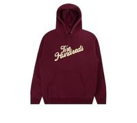 The Hundreds Unisex's Slant Logo Pullover Standard Fit Sweatshirt, Maroon, Large