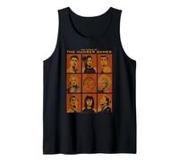 The Hunger Games Catching Fire Character Grid Movie Tank Top