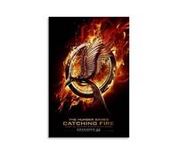 The Hunger Games Catching Fire Poster Decorative Painting Canvas Mural Is Bright And Beautiful, Suitable for Office Bedroom Decorative Painting to Create The Right AtmosphereUnframe-style16x24inch(40x