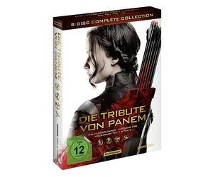 The Hunger Games - Complete Collection [8 DVDs] New Original Packaging