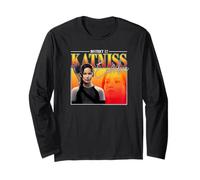 The Hunger Games District 12 Katniss 90's Style Movie Long Sleeve T-Shirt