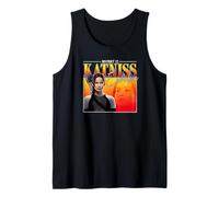 The Hunger Games District 12 Katniss 90's Style Movie Tank Top