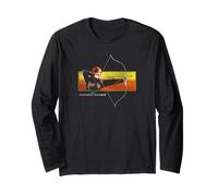 The Hunger Games Katniss Bow and Arrow Front and Back Movie Long Sleeve T-Shirt