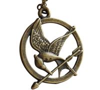 THE HUNGER GAMES Katniss Everdeen's Mockingjay BIRD Pendant + Necklace by NECA