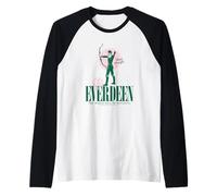 The Hunger Games Shoot Straight Katniss Everdeen Movie Raglan Baseball Tee