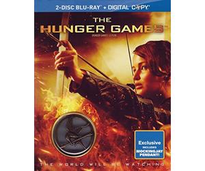 The Hunger Games with Exclusive Mockingjay Pendant (2 Disc Blu-ray + Digital Copy)