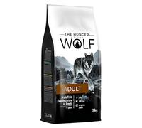 The Hunger of the Wolf Dry Dog Food - For All Breeds and Allergic Dogs, Delicate Grain Free Formula with Salmon and Potatoes, Adult - 3 kg