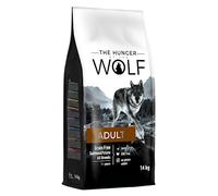 The Hunger of the Wolf Dry Dog Food - For All Breeds and Allergic Dogs, Delicate Grain Free Formula with Salmon and Potatoes, Adult - 14 kg