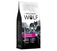 The Hunger of the Wolf Dry Dog Food - For All Breeds and Allergic Dogs, Delicate Grain Free Formula with Salmon and Potatoes, Puppy and Junior Dogs - 14kg