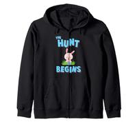 The Hunt Begins Zip Hoodie