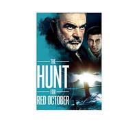 The Hunt for Red October (1990) Movie Poster Canvas Poster Wall Art Decor Print Picture Paintings for Living Room Bedroom Decoration Unframe-style 08x12inch(20x30cm)