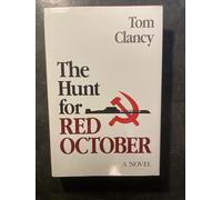 The Hunt for Red October.[Suspense novel about a chase for a top-secret Russian missle sub].